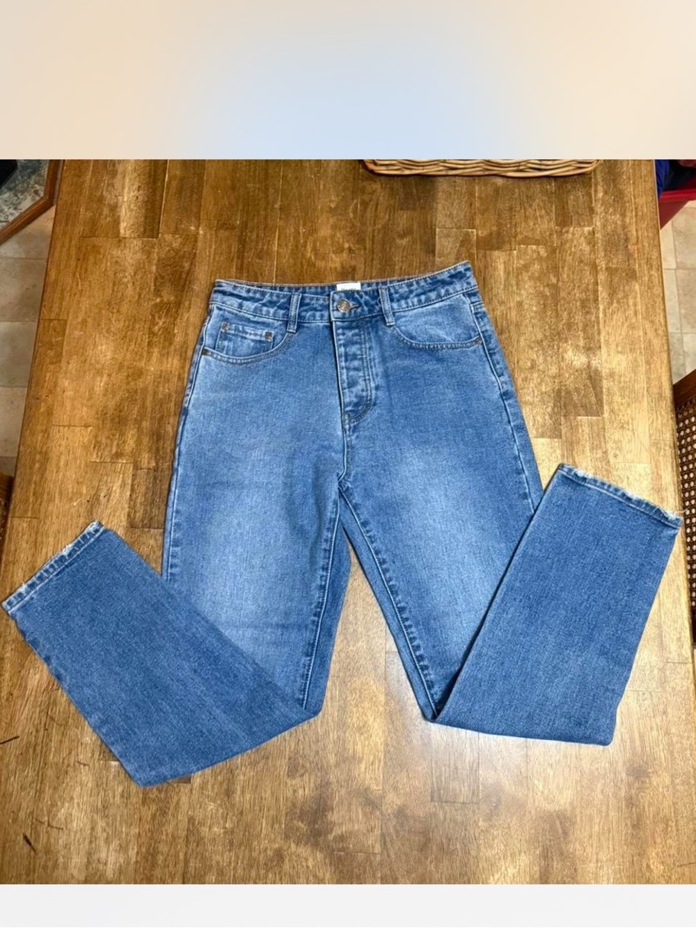 Princess Polly 90s fit Blue Denim Jeans